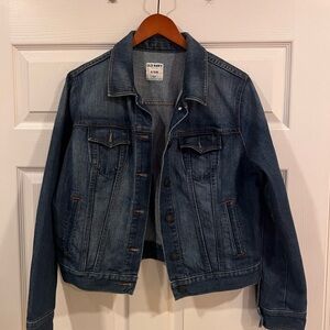 Old Navy Dark Blue Denim Jacket